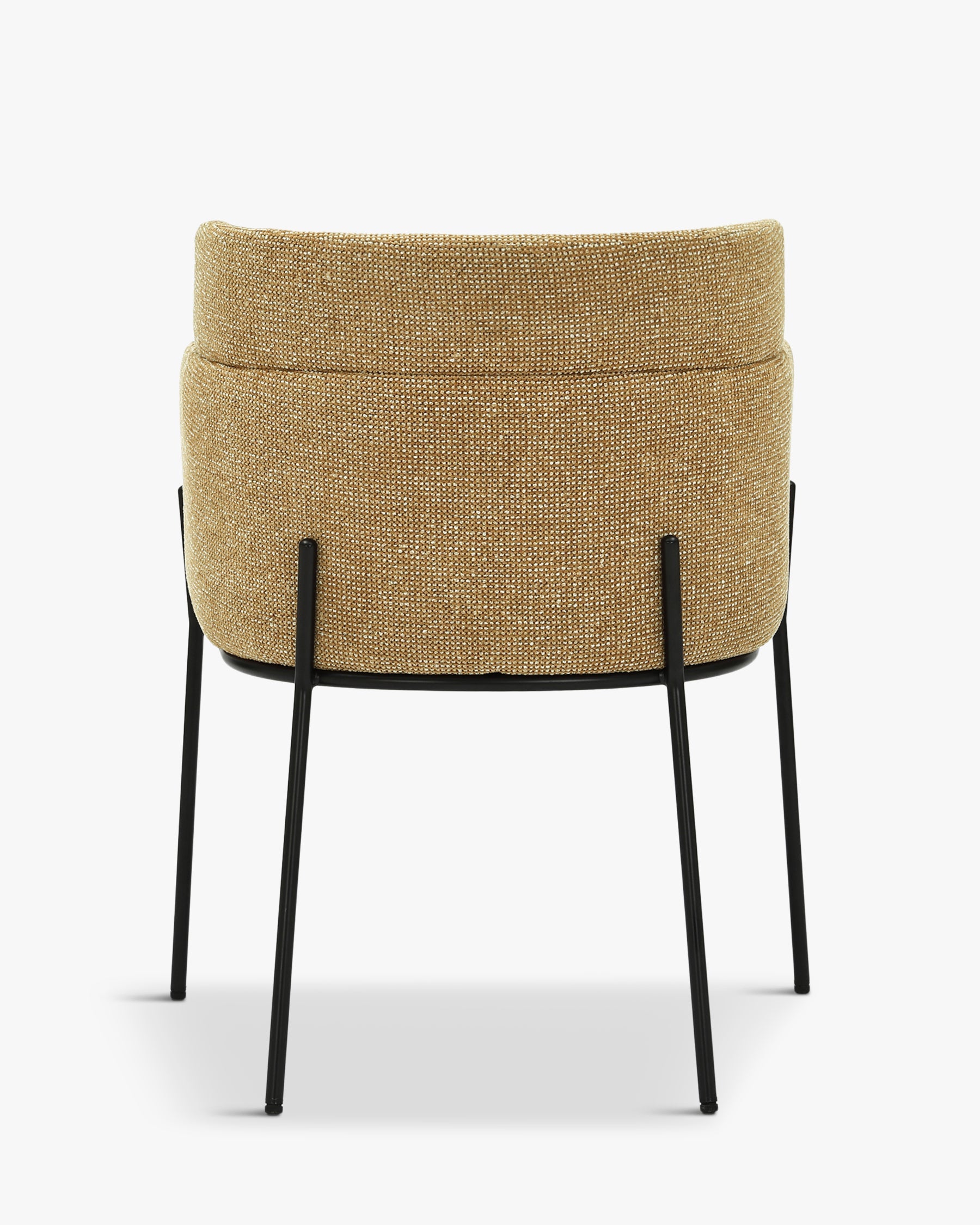 Chaise Baron en tweed - Tweed marron