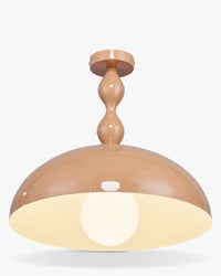 Suspension Powers en fibre de verre - Beige