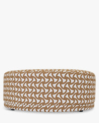 Banc Enzo à motifs - Marron