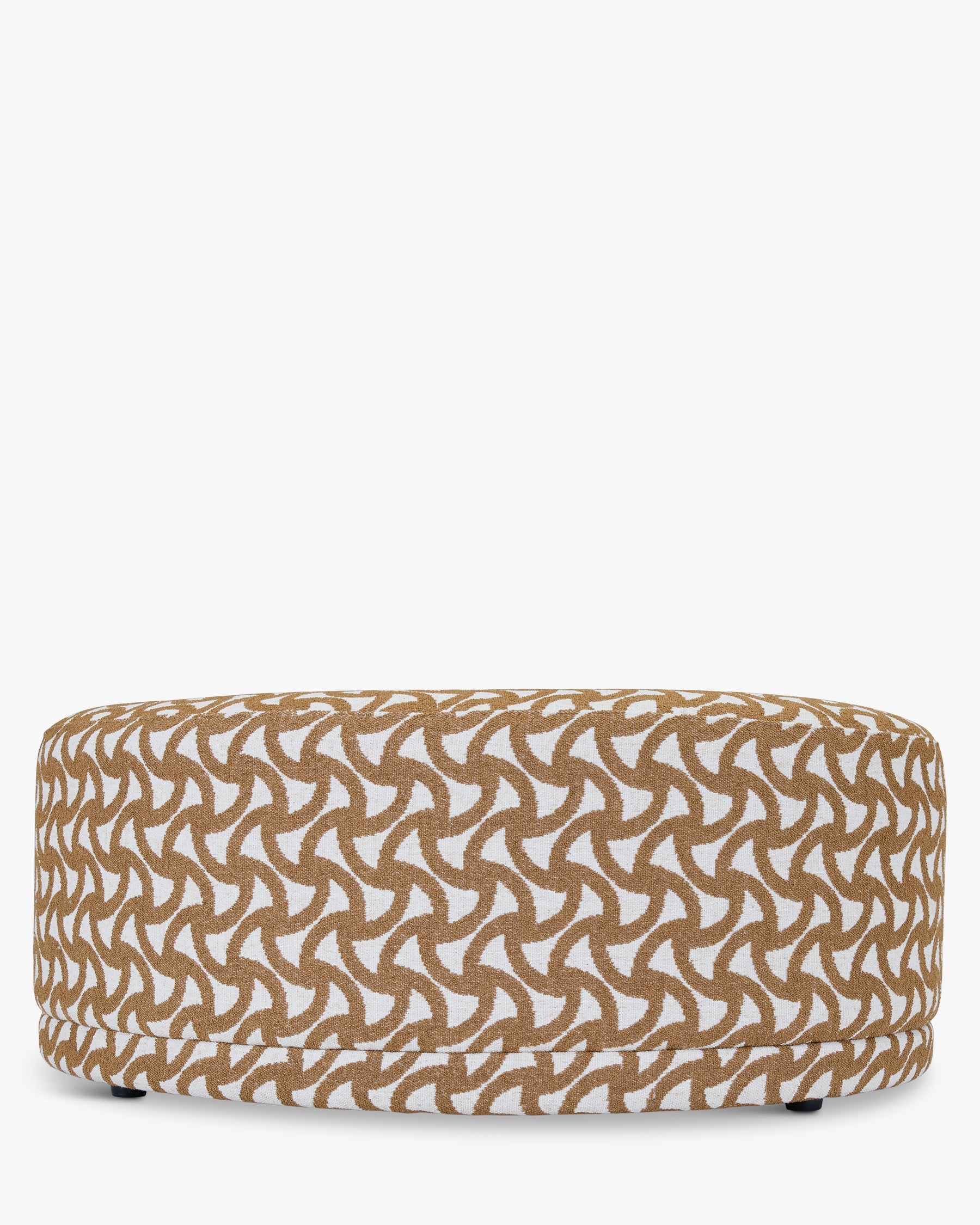 Banc Enzo à motifs - Marron