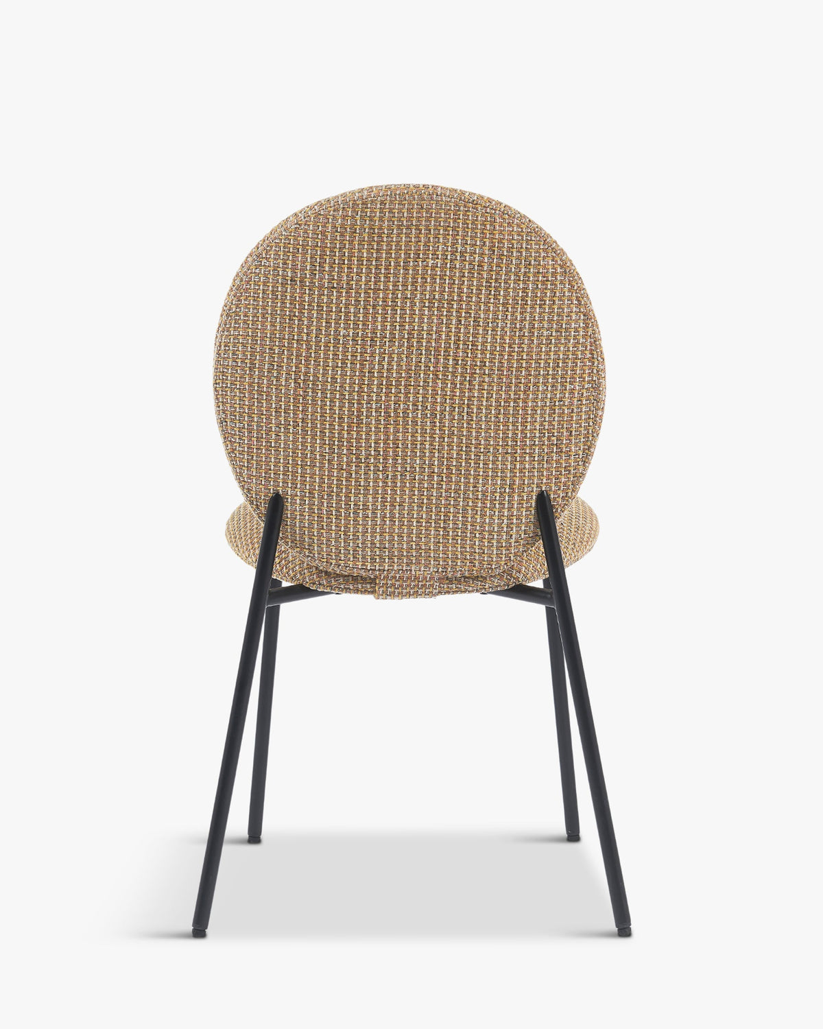 Chaise empilabl Blaze - Tweed Jaune Miami