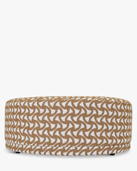 Banc Enzo à motifs - Marron