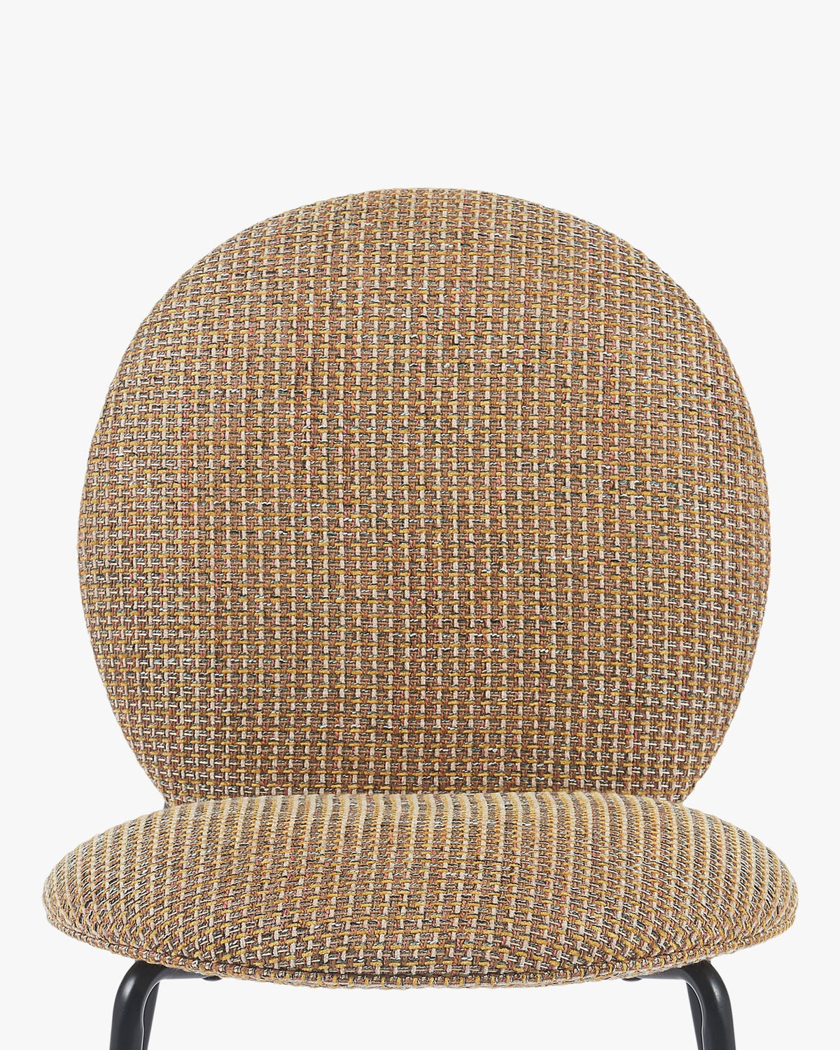 Chaise empilabl Blaze - Tweed Jaune Miami