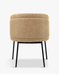 Chaise Volta en tweed - Tweed jaune Miami