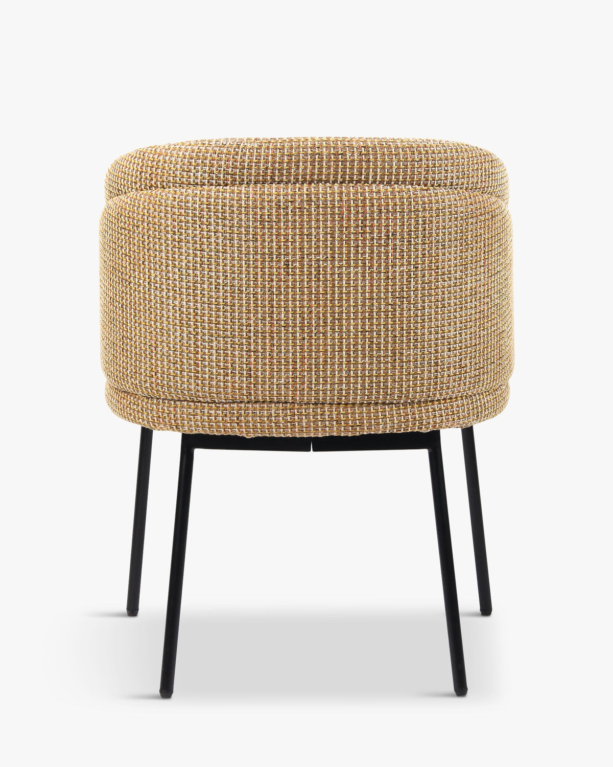 Chaise Volta en tweed - Tweed jaune Miami