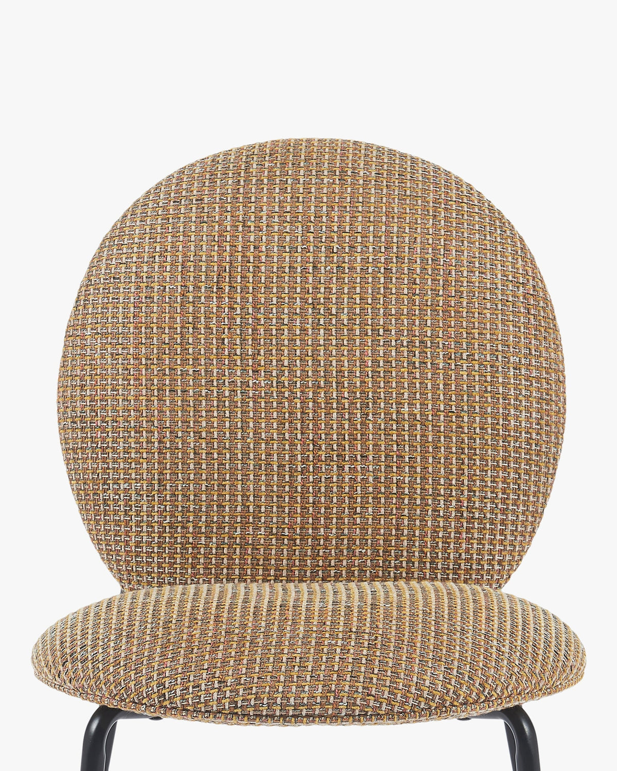 Chaise empilabl Blaze - Tweed Jaune Miami