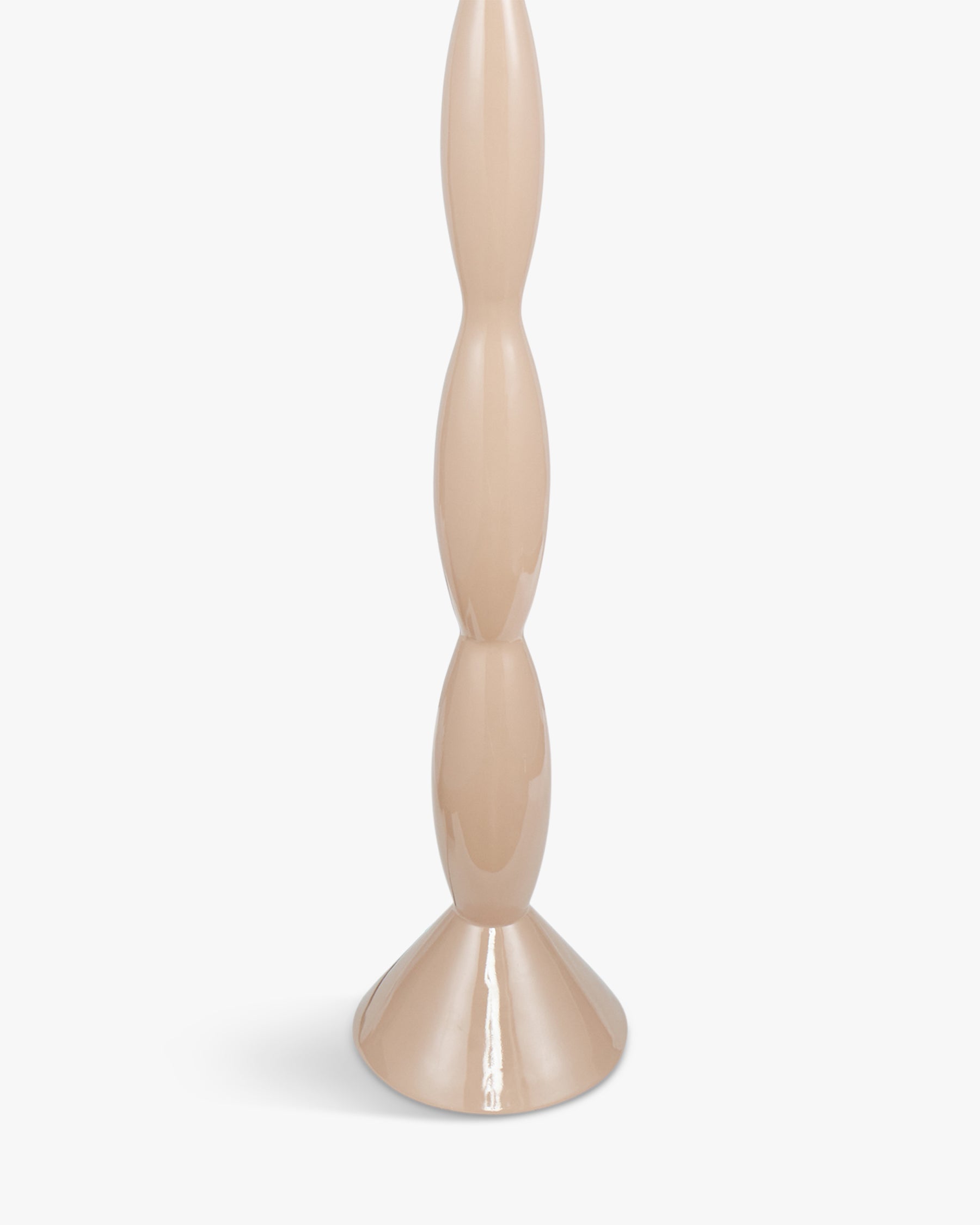Lampadaire Honiri en fibre de verre - Blanc satiné