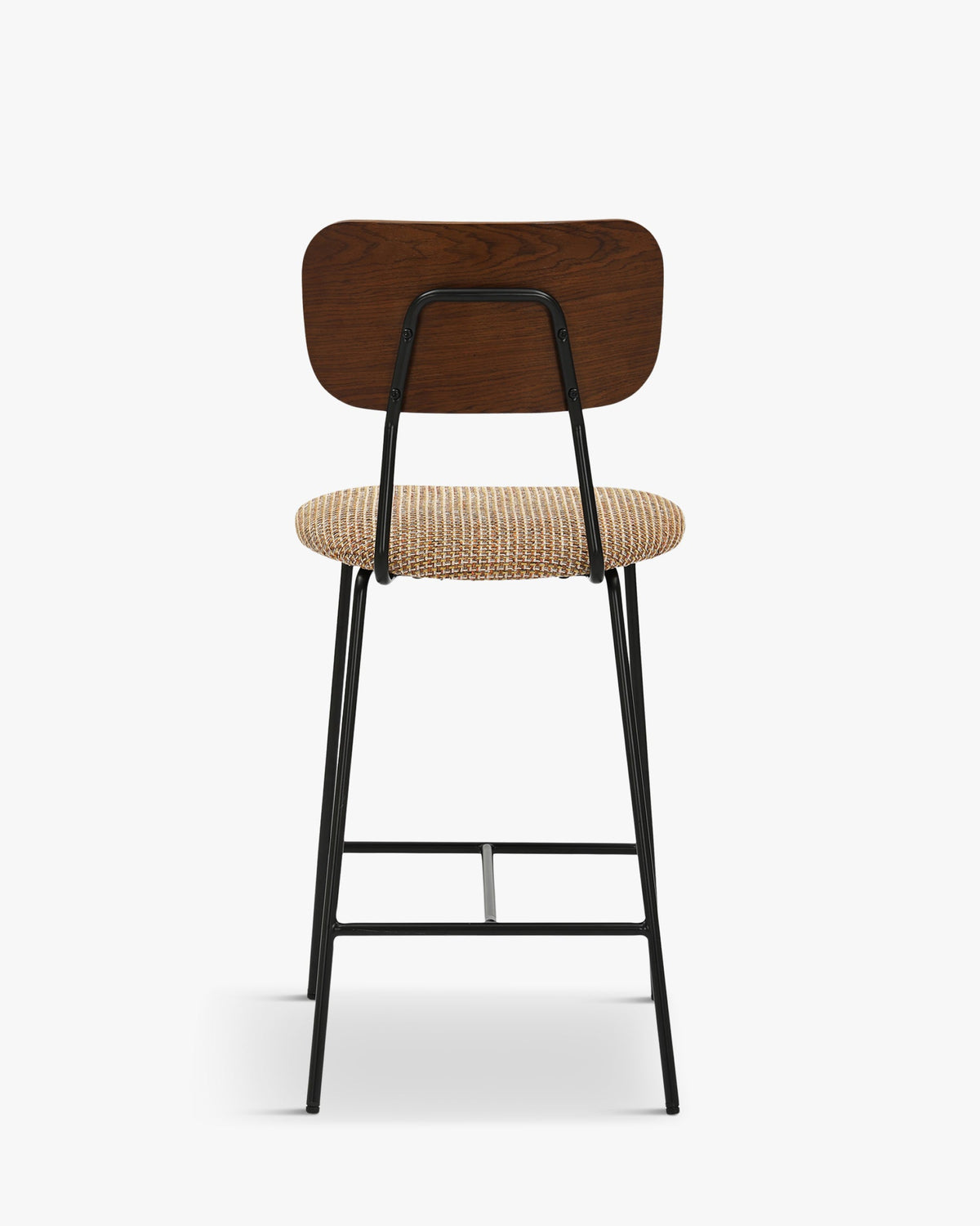 Tabouret de bar Eero - Tweed Jaune Miami
