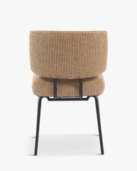 Abby Tweed chair - Tweed jaune miami