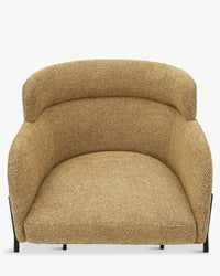 Chaise Baron en tweed - Tweed marron