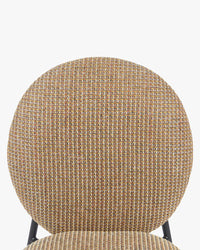 Chaise empilabl Blaze - Tweed Jaune Miami