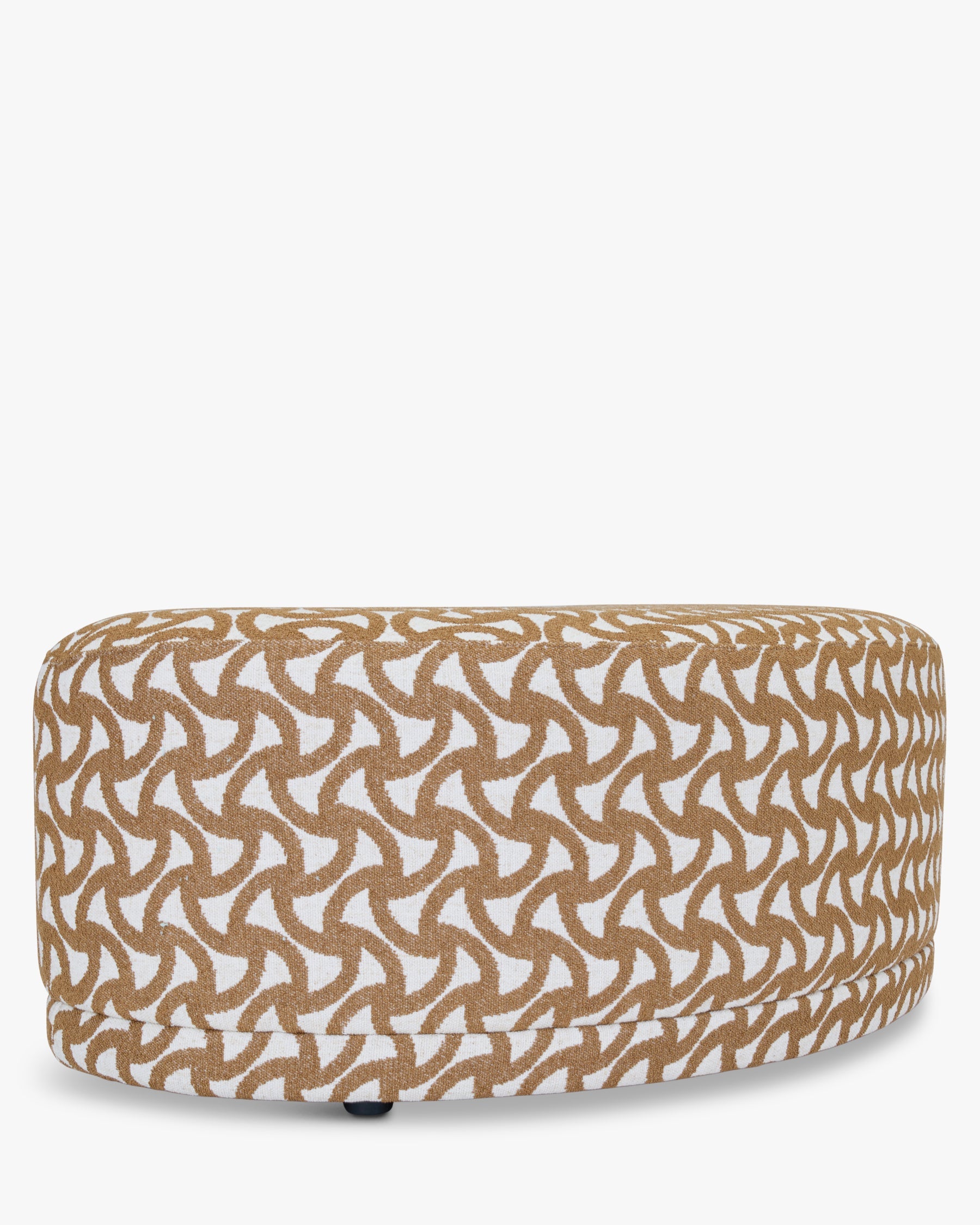 Banc Enzo à motifs - Marron