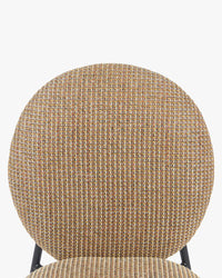 Chaise empilabl Blaze - Tweed Jaune Miami