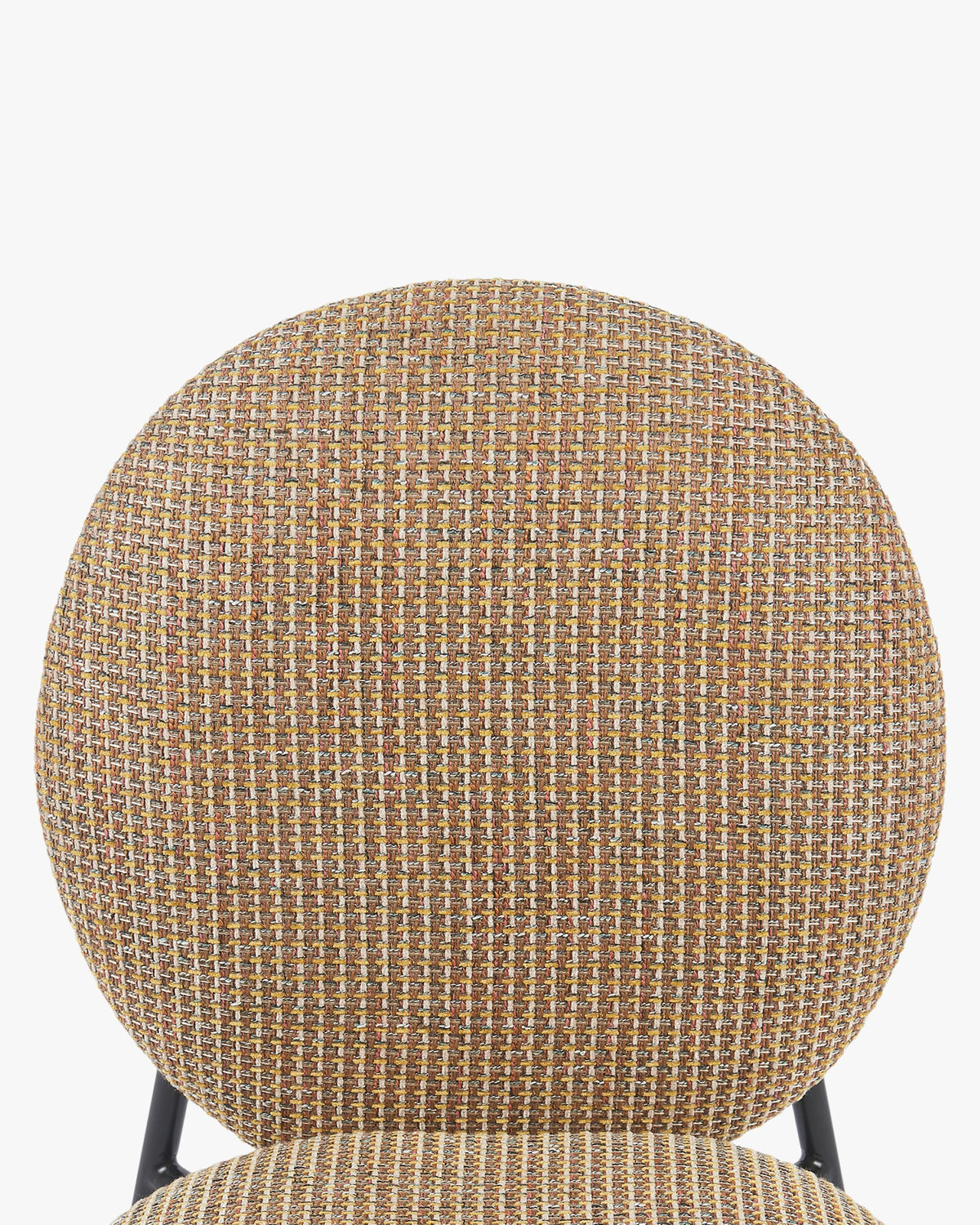 Chaise empilabl Blaze - Tweed Jaune Miami