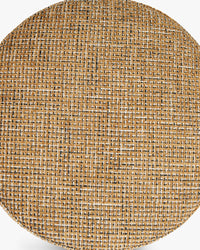 Pouf ou tabouret Corinthe - Tweed Marron