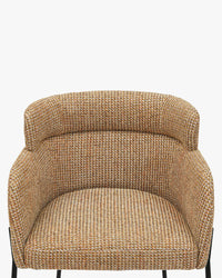 Tabouret de bar Baron - Tweed jaune Miami