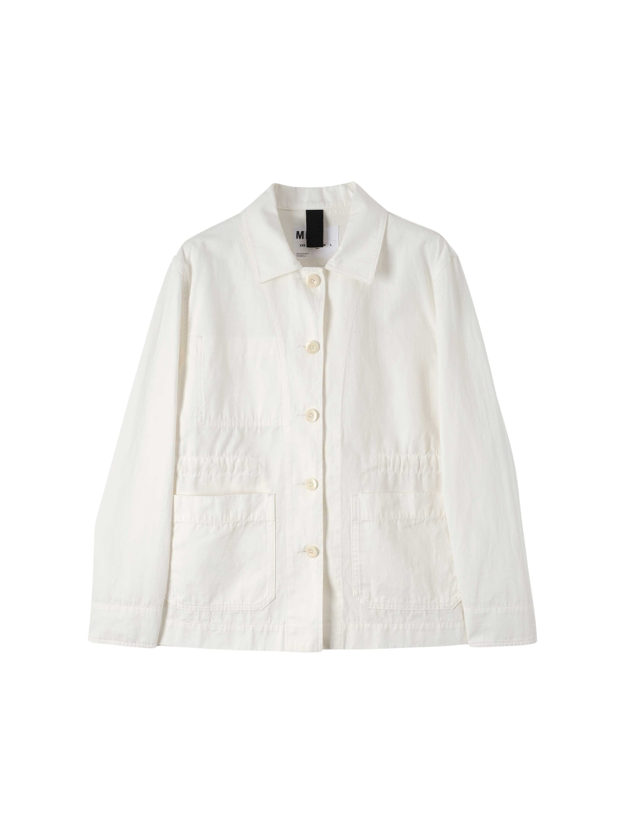 Veste à poches plaquées - White