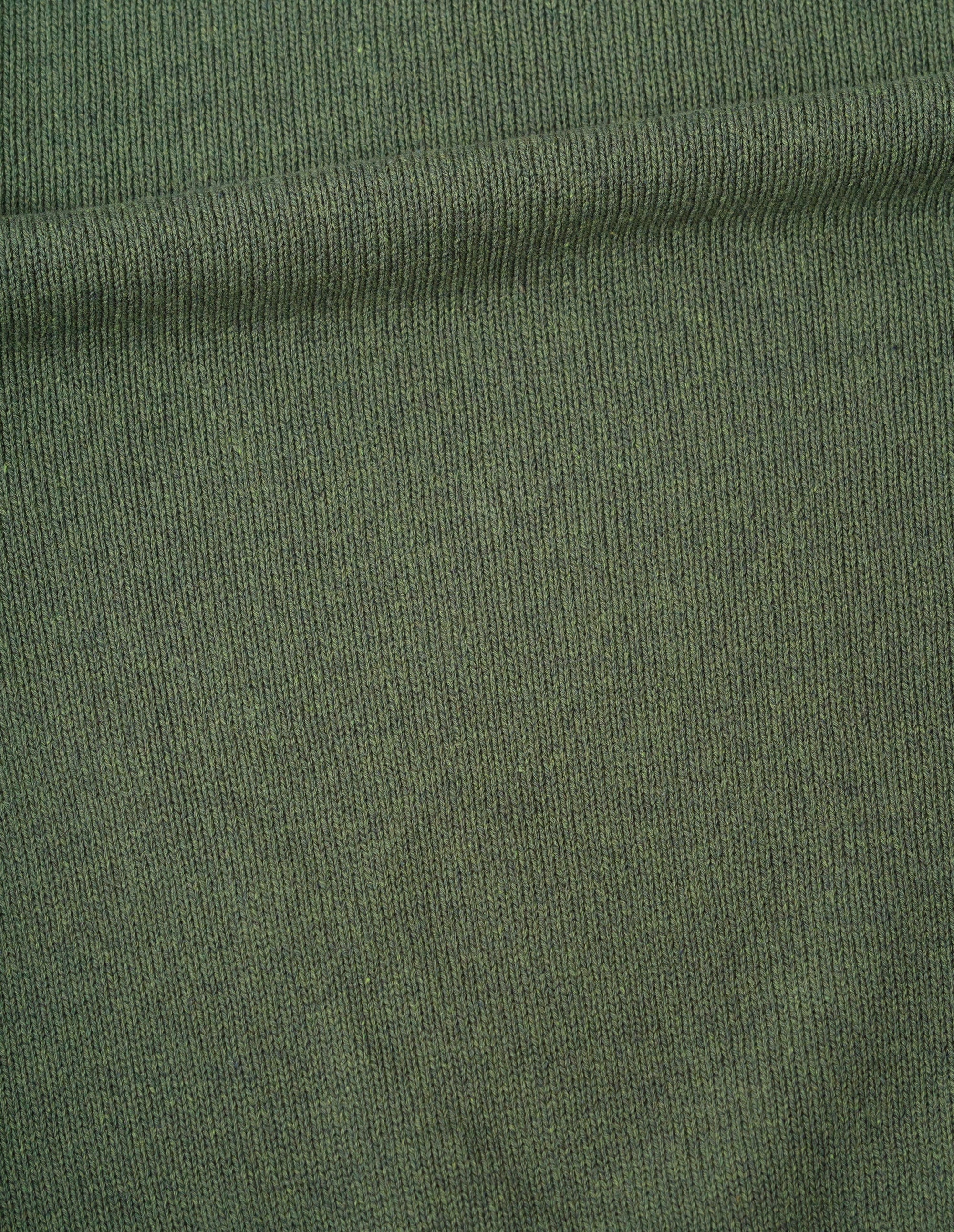 Pull Guernesey à coutures plates - Green
