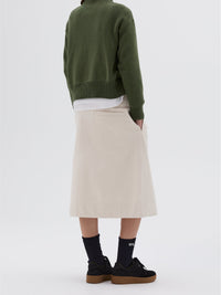 Pull droit Guernesey - Green