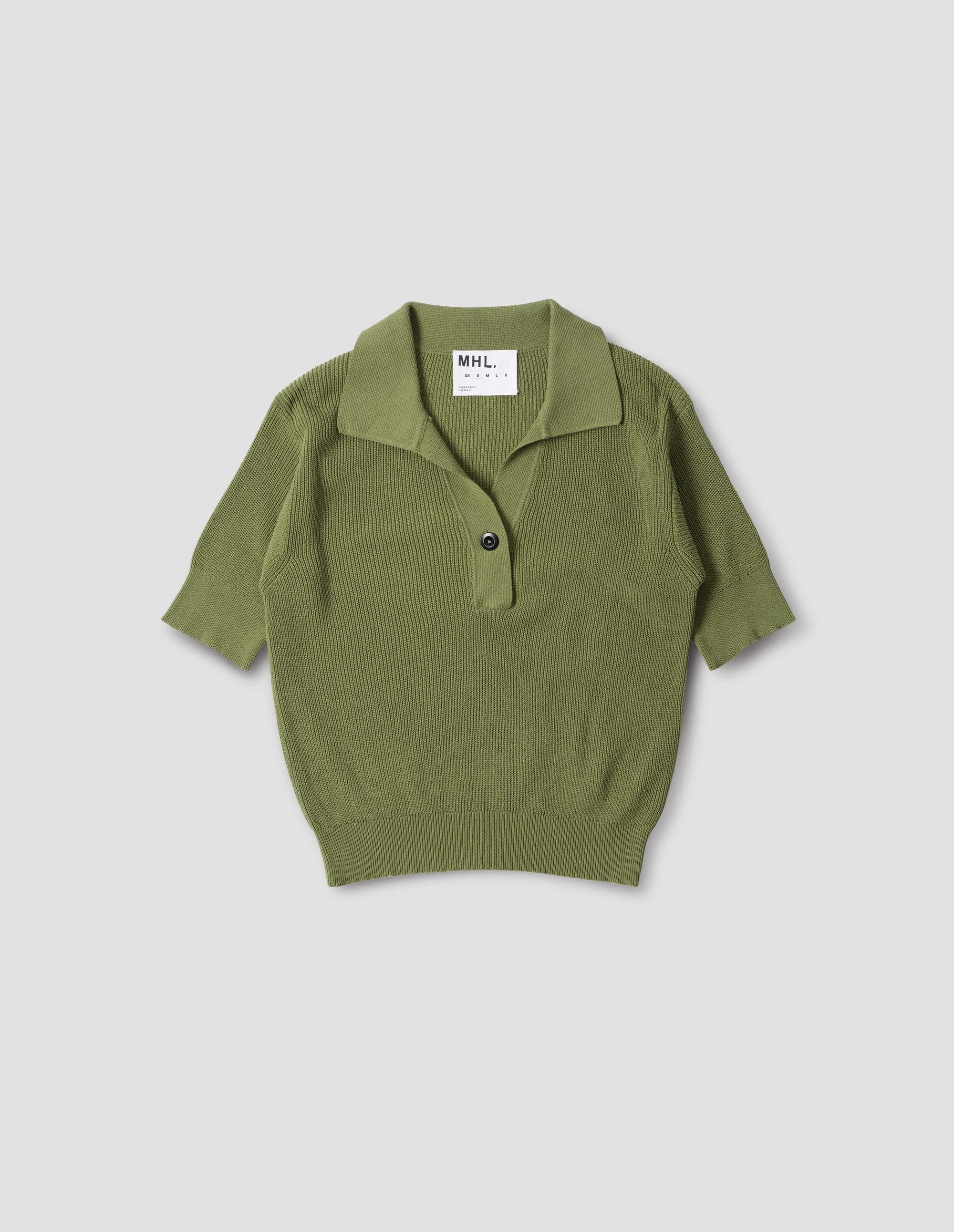 Polo à un bouton - Green