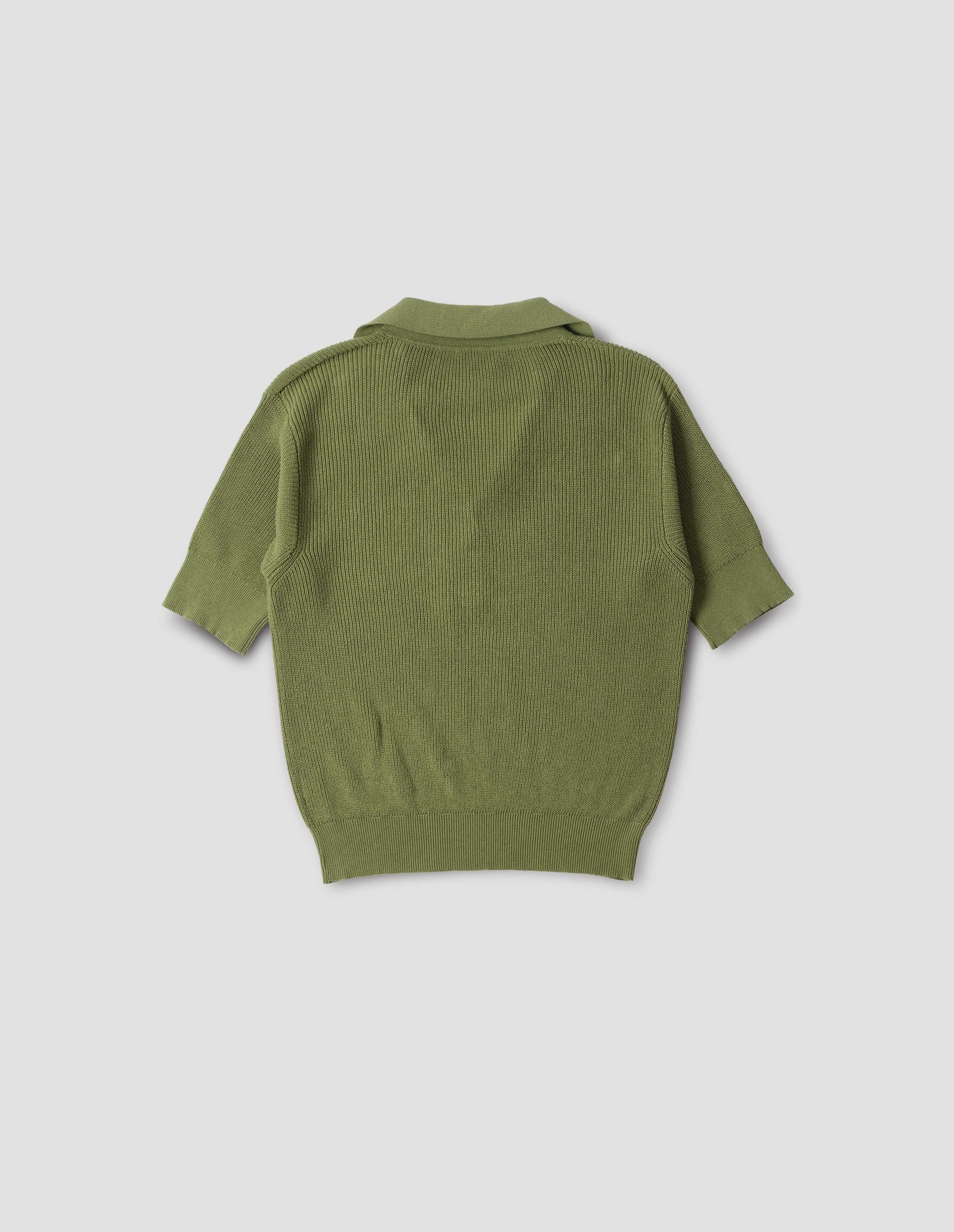 Polo à un bouton - Green