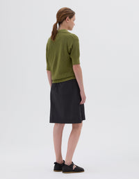 Polo à un bouton - Green