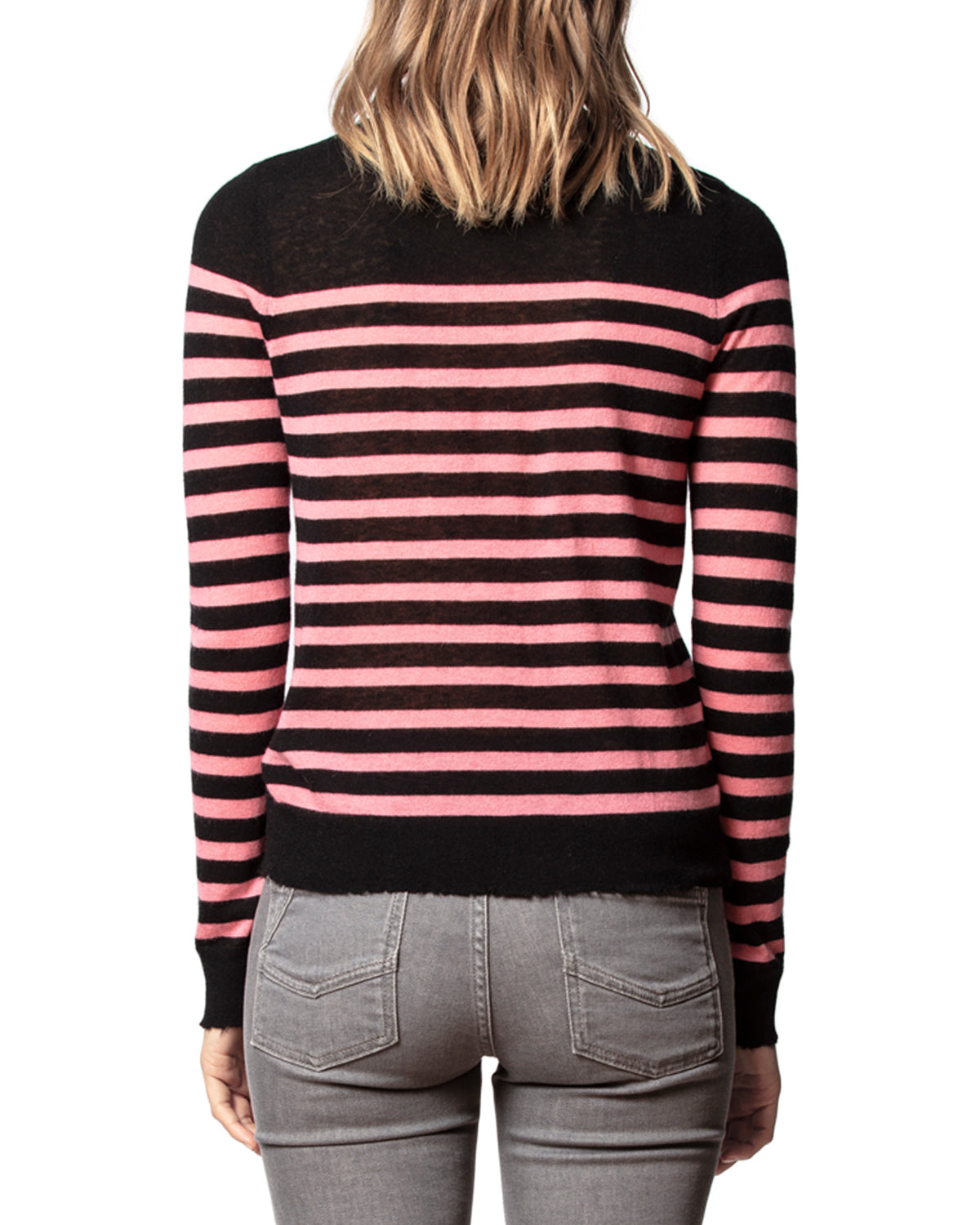 Pull Miss Eagle en cachemire - Noir