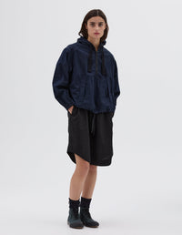Coupe-vent à capuche - Navy