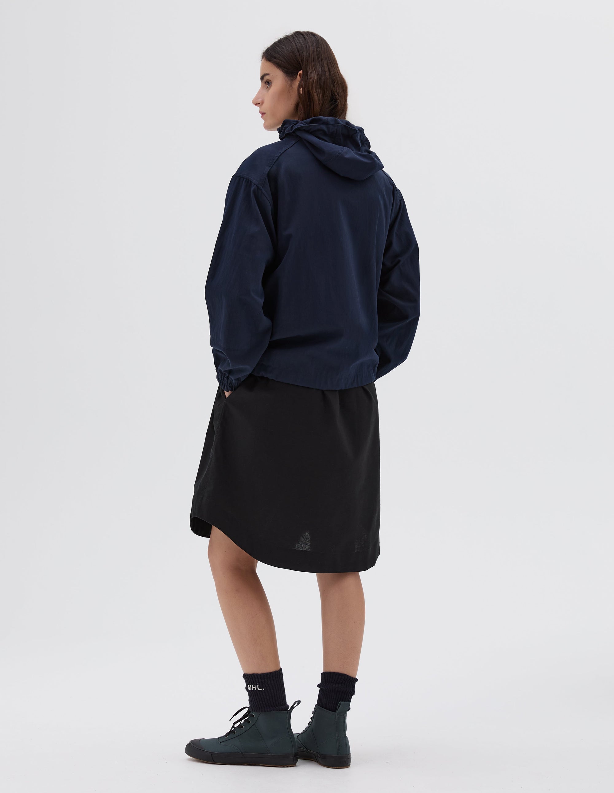 Coupe-vent à capuche - Navy