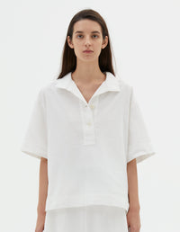 Chemise utilitaire manches courtes - White