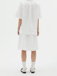 Chemise utilitaire manches courtes - White
