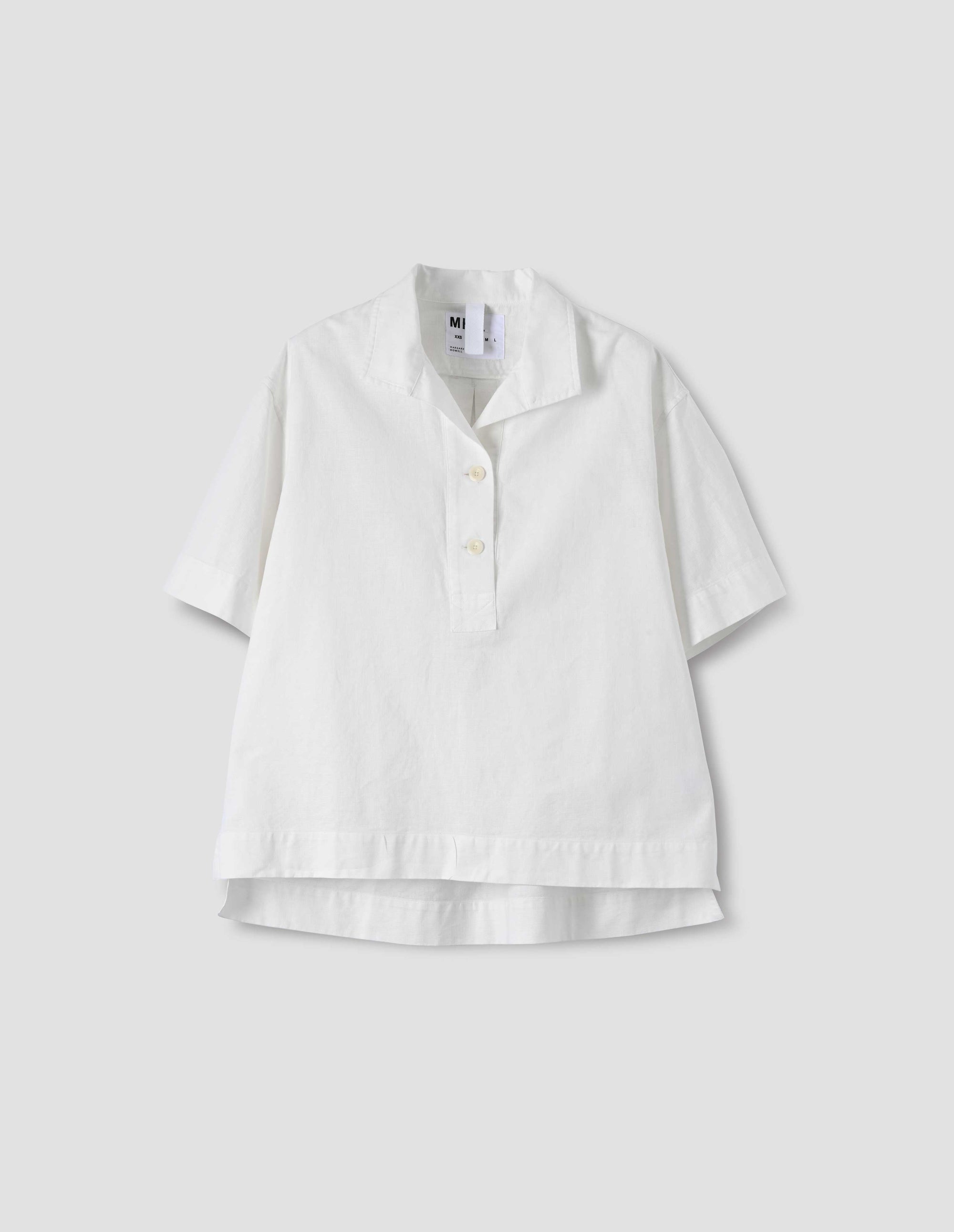 Chemise utilitaire manches courtes - White