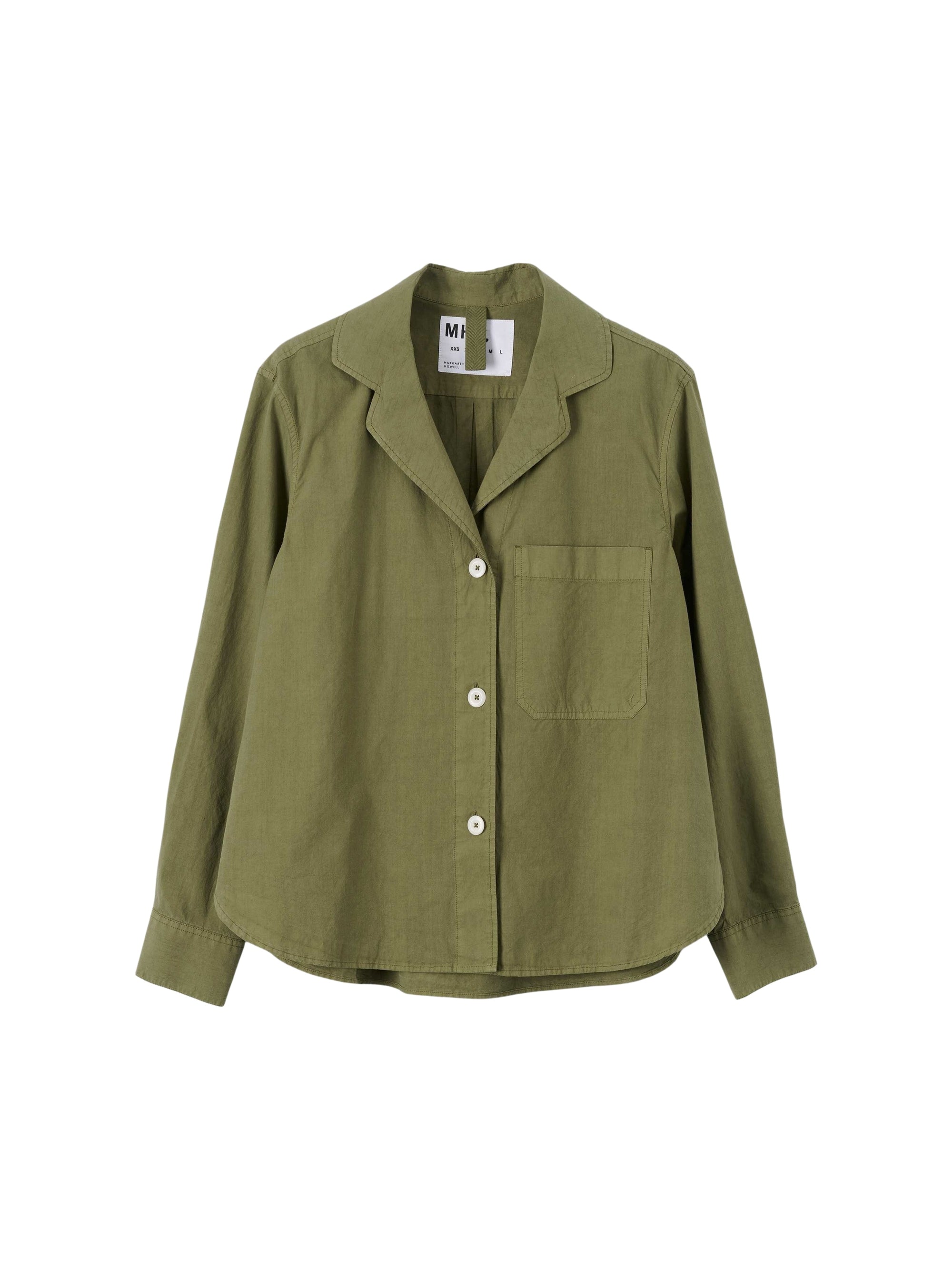 Chemise à col ouvert - Green