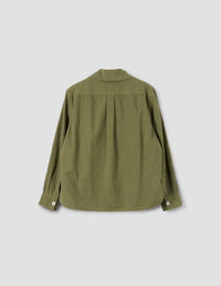 Chemise à col ouvert - Green
