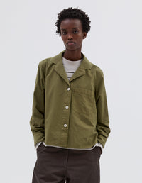 Chemise à col ouvert - Green