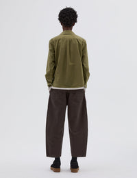 Chemise à col ouvert - Green