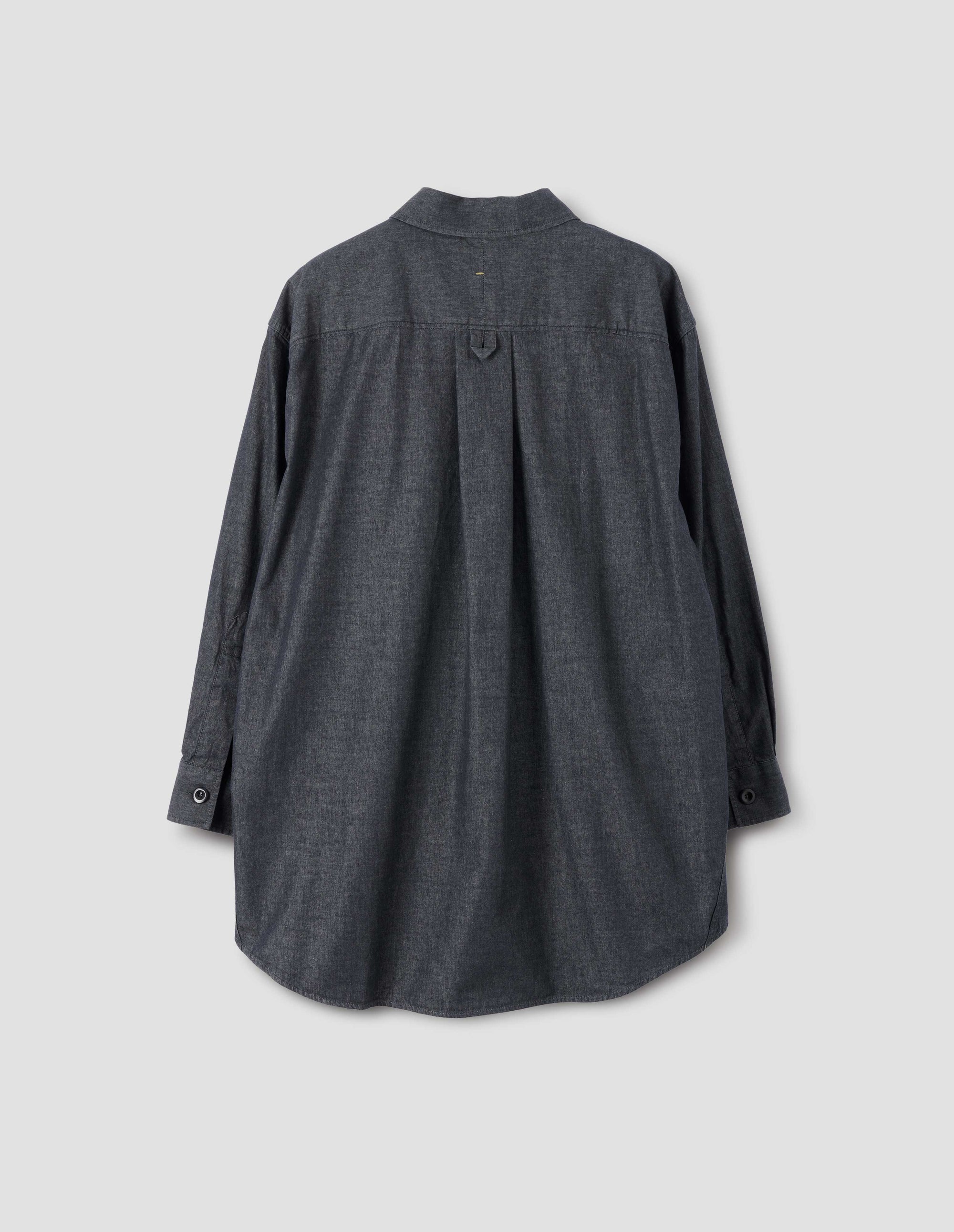 Chemise de peintre oversize - Black & Gray