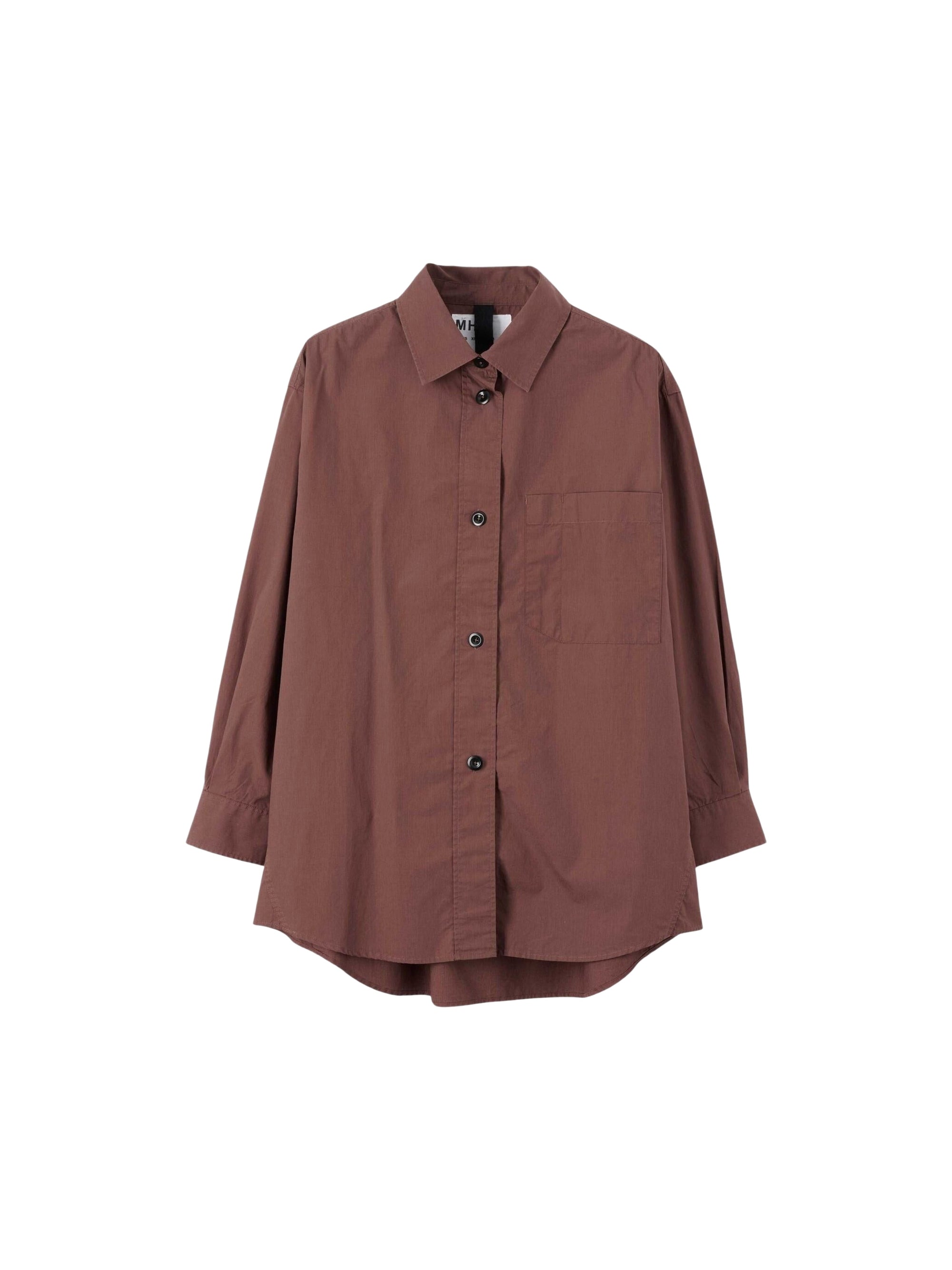 Chemise longue et oversize - Brown & Red