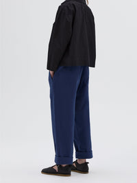 Chemise ample et courte - Black