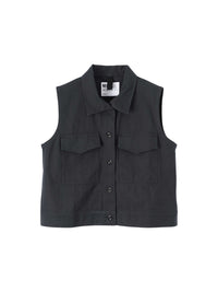 Chemise de travail sans manches - Navy