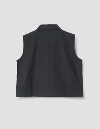 Chemise de travail sans manches - Navy