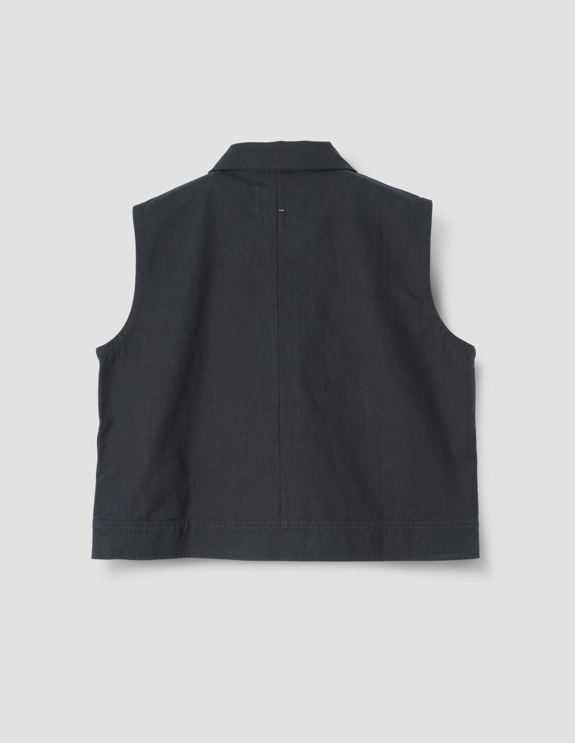 Chemise de travail sans manches - Navy