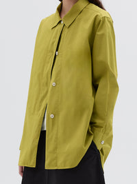 Chemise ample asymétrique - Green