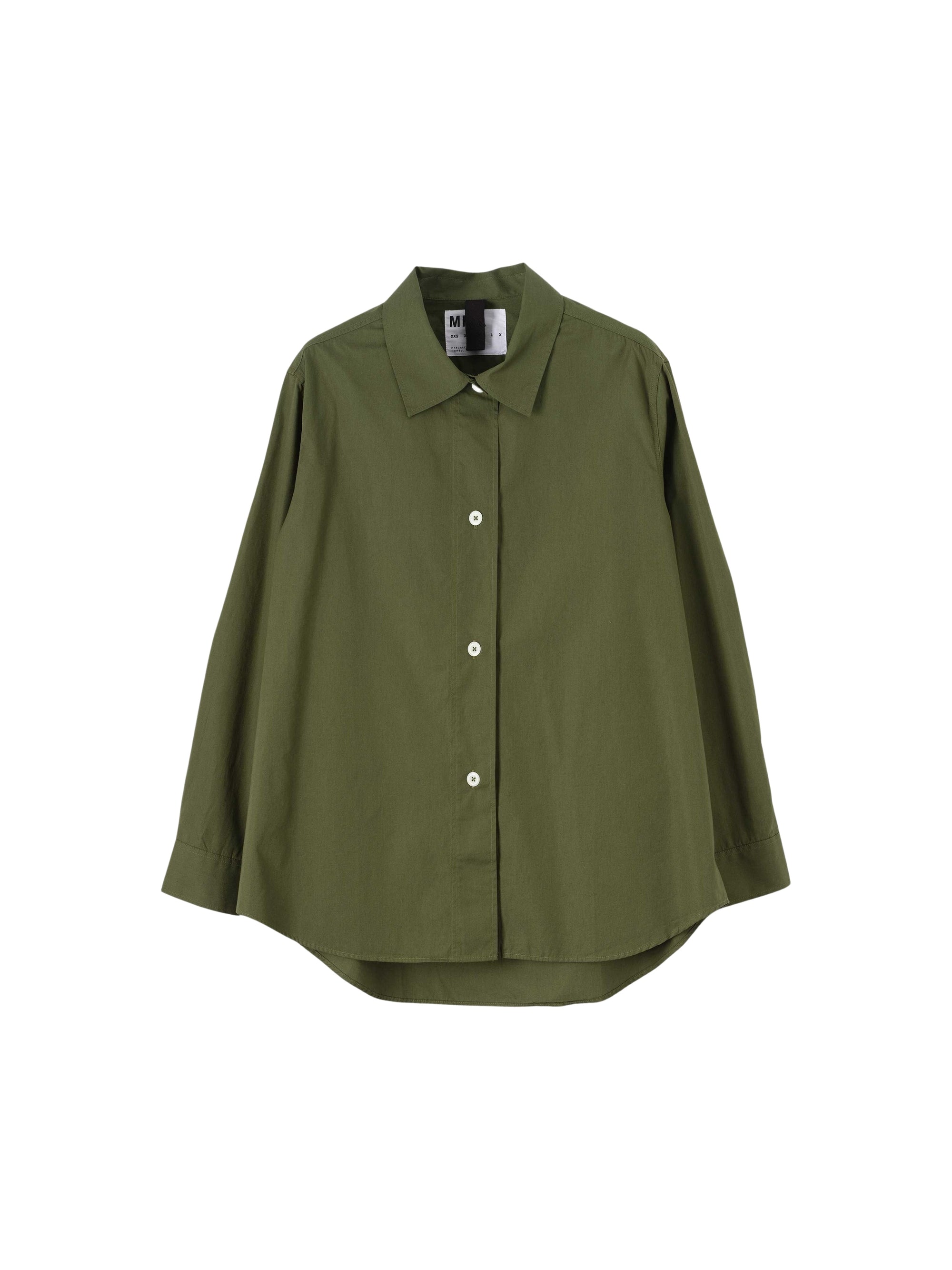 Chemise ample asymétrique - Green