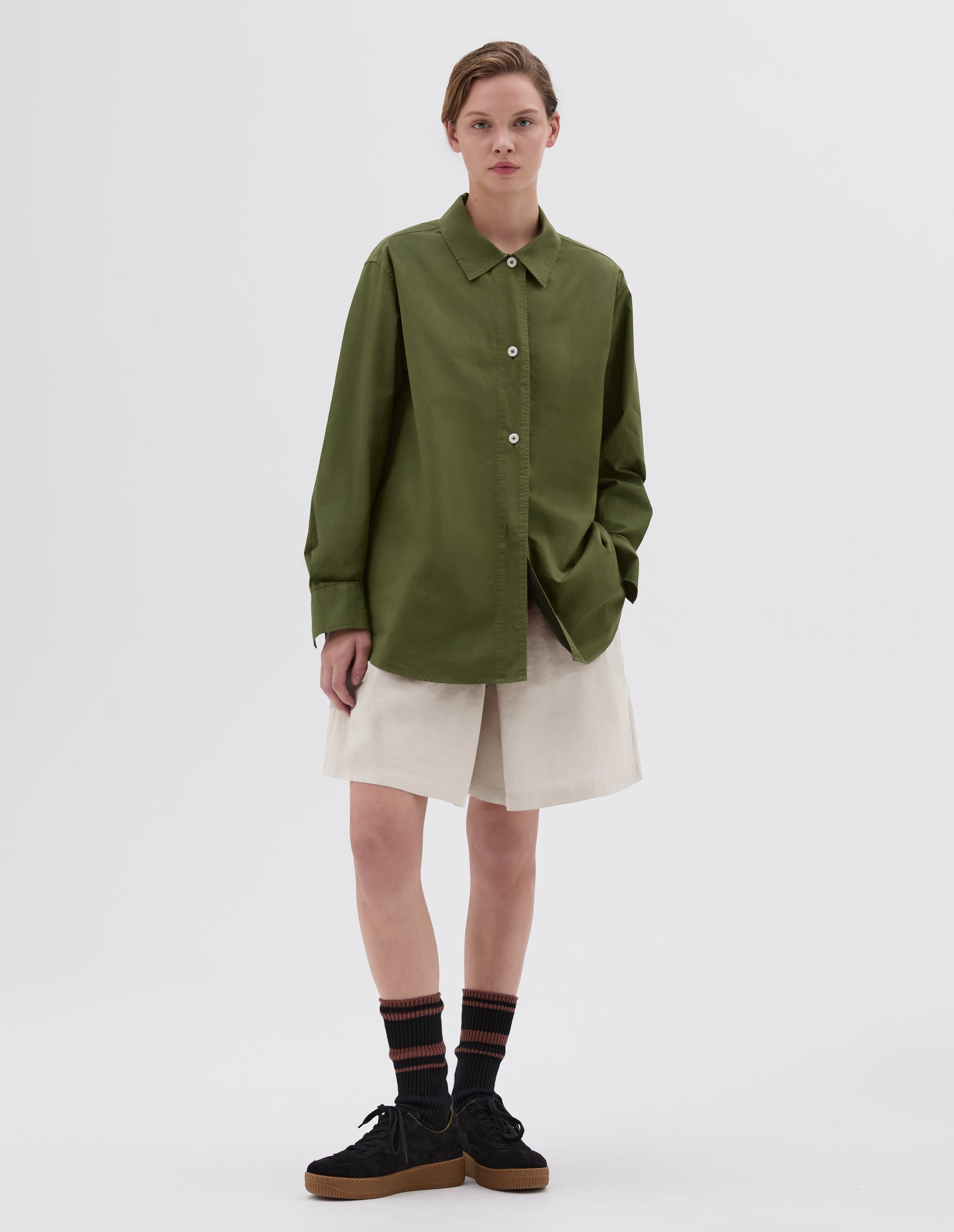 Chemise longue - Green