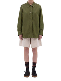 Chemise ample asymétrique - Green