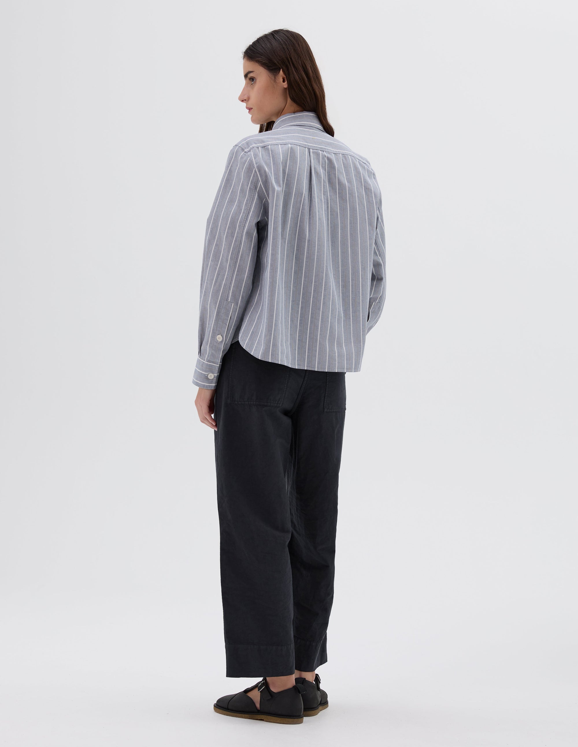 Chemise simple - Striped & Gray