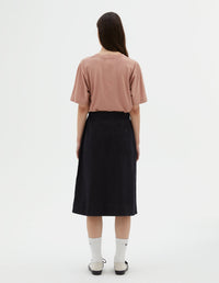 Jupe à taille ajustable - Indigo