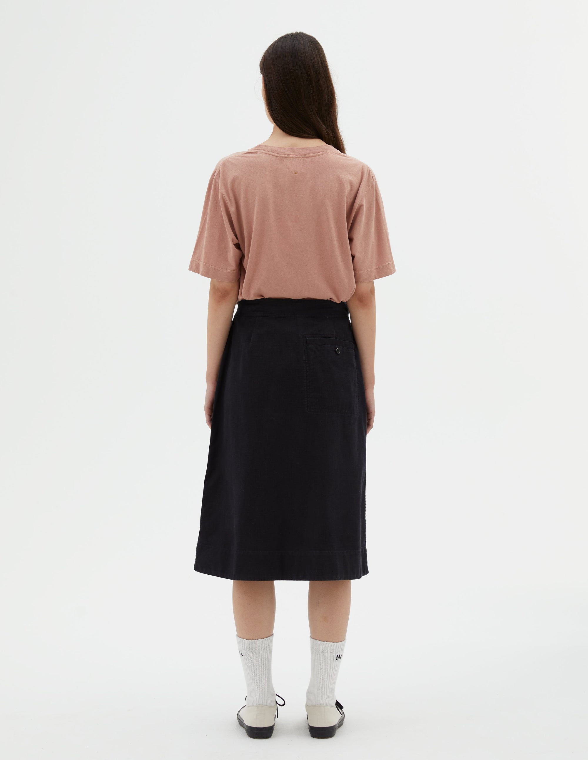 Jupe à taille ajustable - Indigo