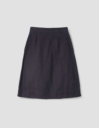 Jupe à taille ajustable - Indigo